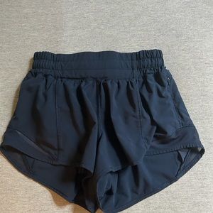Size 0, lululemon hotty hots, navy!